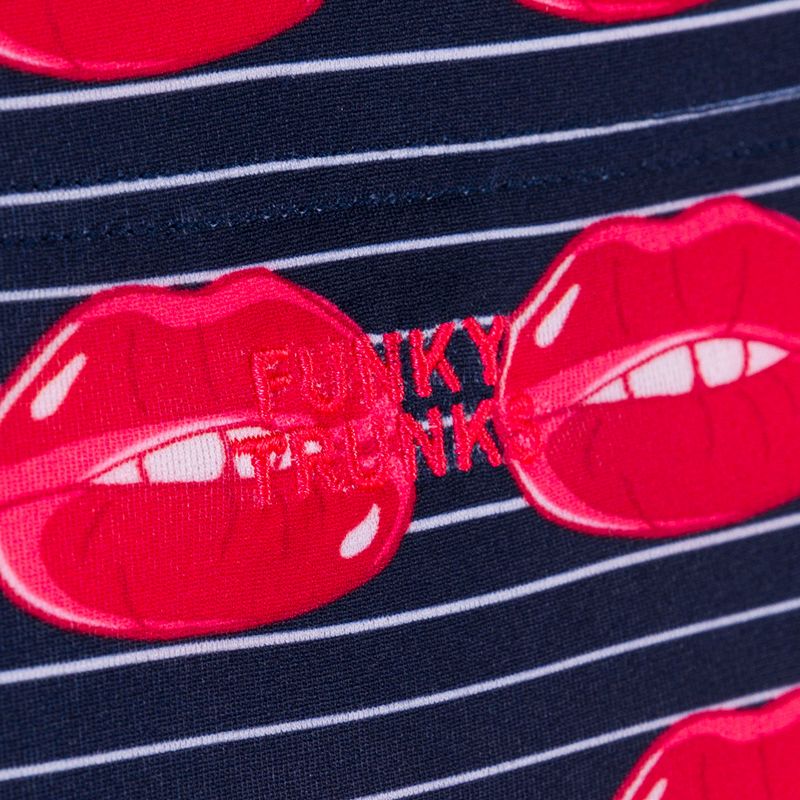 Férfi Funky Trunks Sidewinder fürdőnadrág tengerészkék és piros FTS010M71411 3