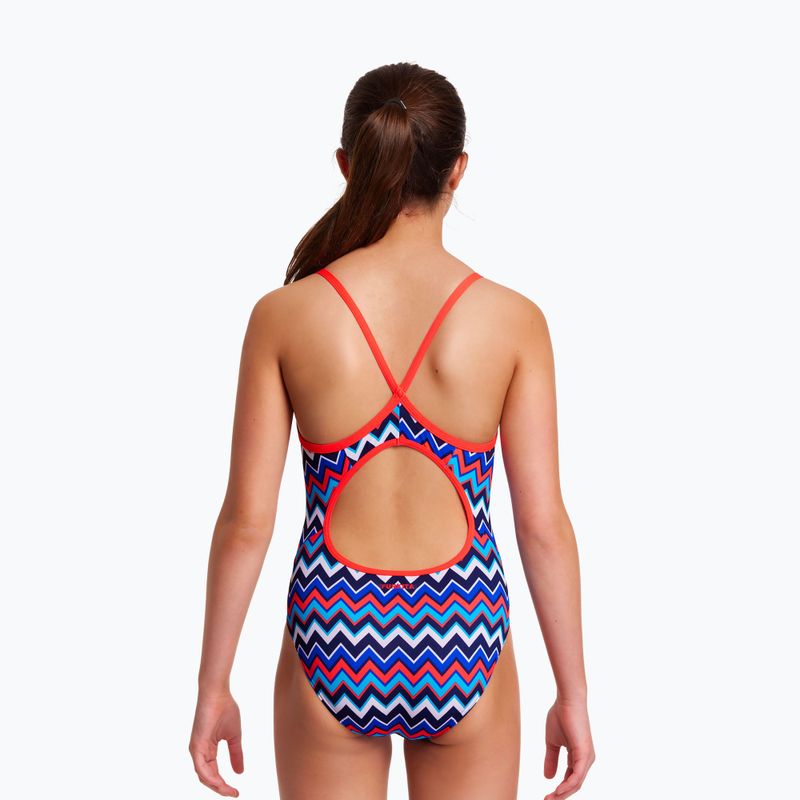 Funkita Diamond Back One Piece Nautical Mile Gyermek fürdőruha FS11G71415 5