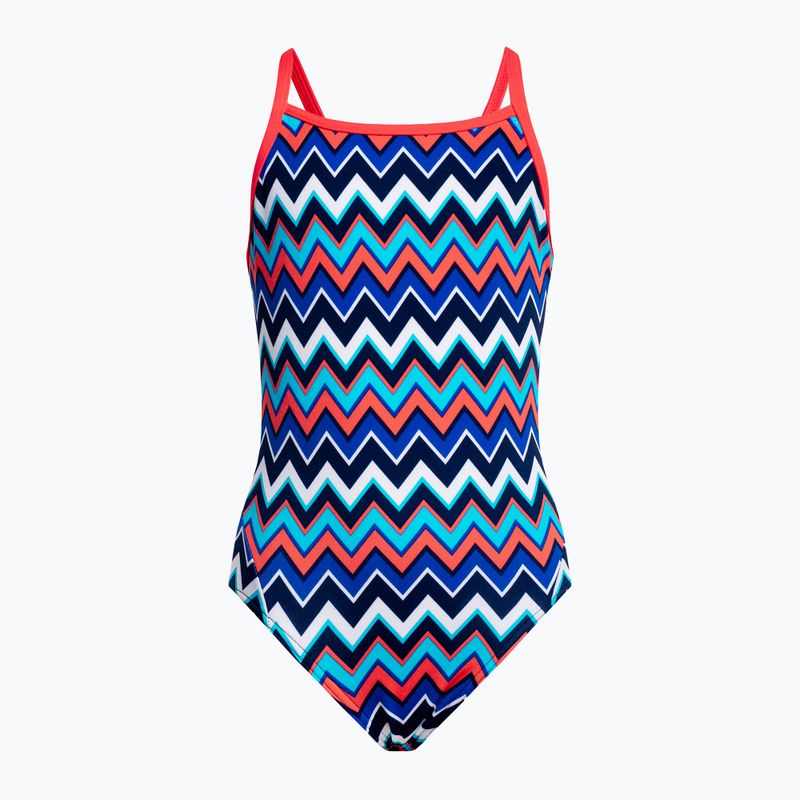 Funkita Diamond Back One Piece Nautical Mile Gyermek fürdőruha FS11G71415