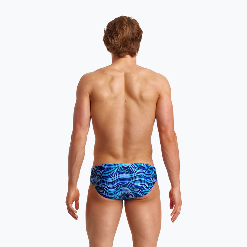 Férfi úszónadrág FUNKY TRUNKS Classic Briefs kék FTS006M714270S 7