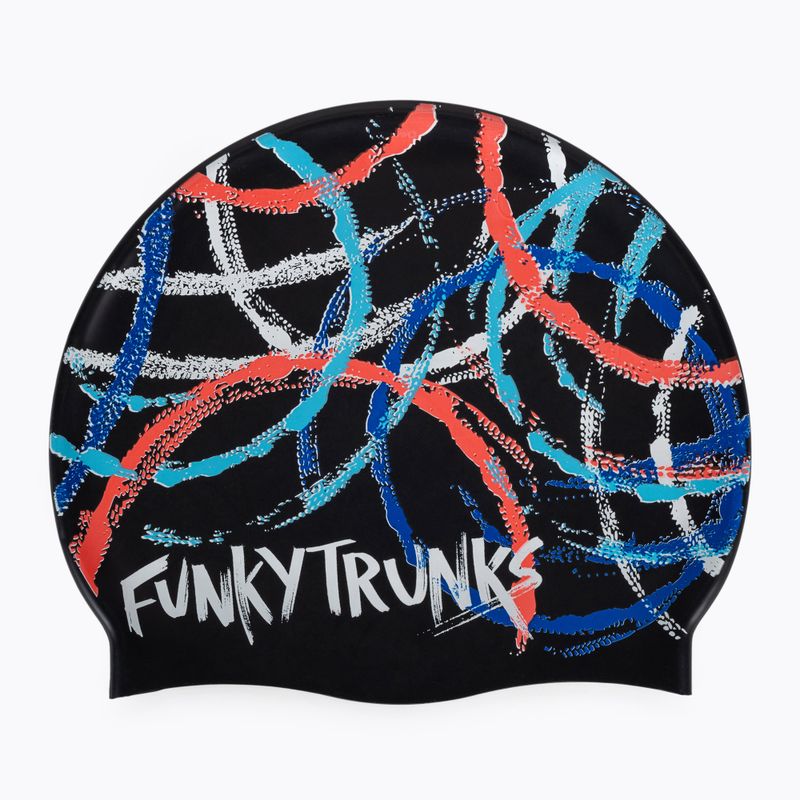 FUNKY TRUNKS Szilikon úszósapka fekete FT997143200