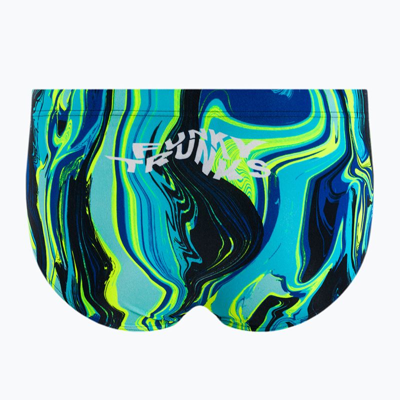 Férfi fürdőruházat Funky Trunks Sidewinder Trunks tengerészkék FTS010M71476 2