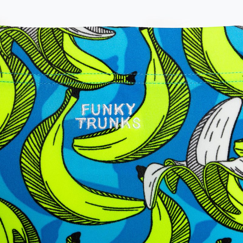 Férfi Funky Trunks Classic Trunks úszó boxeralsó kék FT30M71541 4