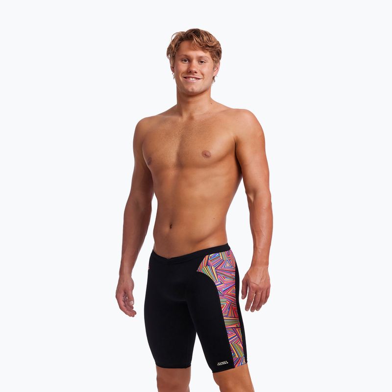 Férfi Funky Trunks Training Swim Jammers fekete FT37M7154338 5