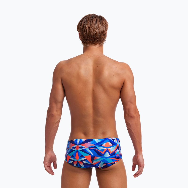Férfi Funky Trunks Sidewinder úszó boxeralsó tengerészkék FTS010M7149130 7