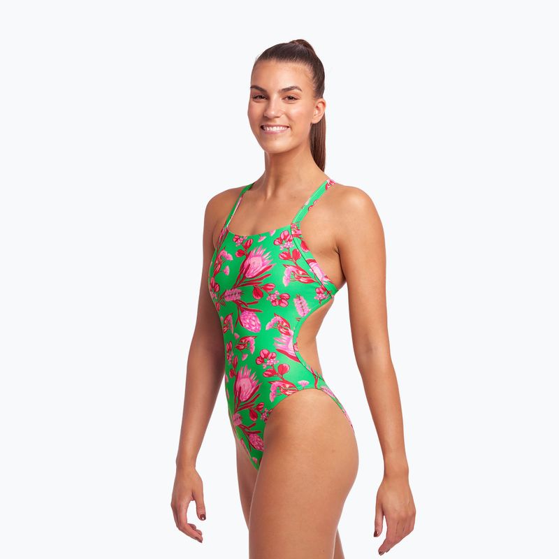 Funkita Brace Free egyrészes női fürdőruha Zöld FKS020L7154912 3
