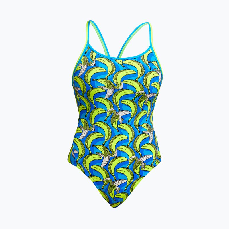 Funkita Diamond Back egyrészes női fürdőruha kék FS11L7154116