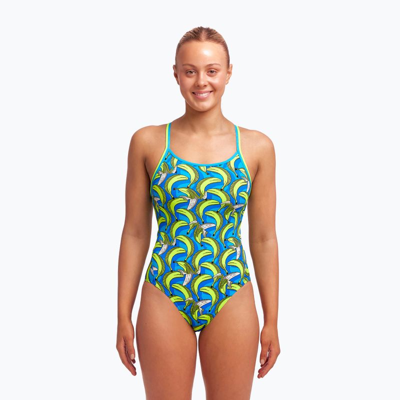 Funkita Diamond Back egyrészes női fürdőruha kék FS11L7154116 2