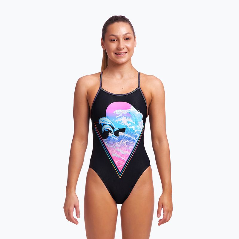 Funkita Egypántos egyrészes gyermek fürdőruha Fekete FS16G715155814 2