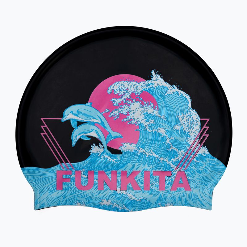 Funkita szilikon úszósapka fekete sapka FS997155800
