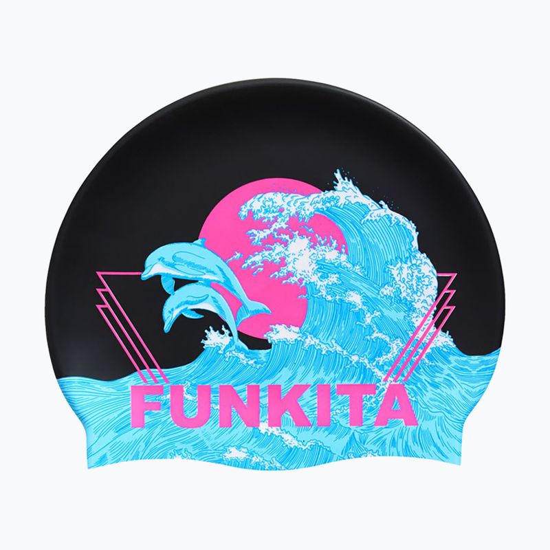 Funkita szilikon úszósapka fekete sapka FS997155800 2