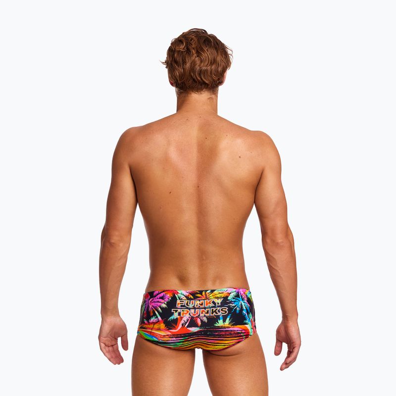 Férfi Funky Trunks Sidewinder úszó boxeralsó sunset city 7
