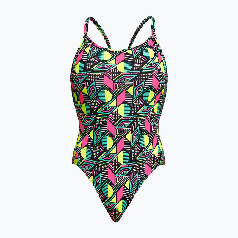 Női egyrészes fürdőruha Funkita Diamond Back One Piece pont mátrix 4