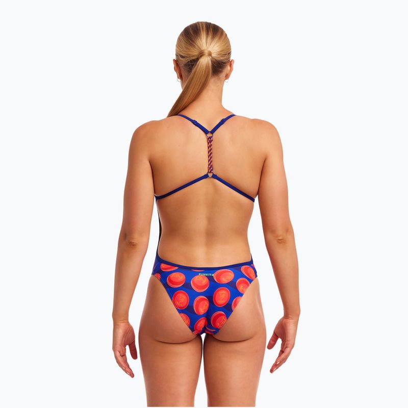 Funkita Twisted One Piece női fürdőruha fényes golyók 4