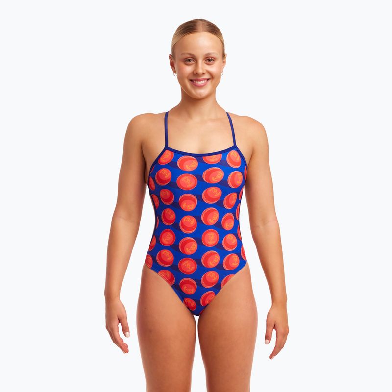 Funkita Twisted One Piece női fürdőruha fényes golyók 5