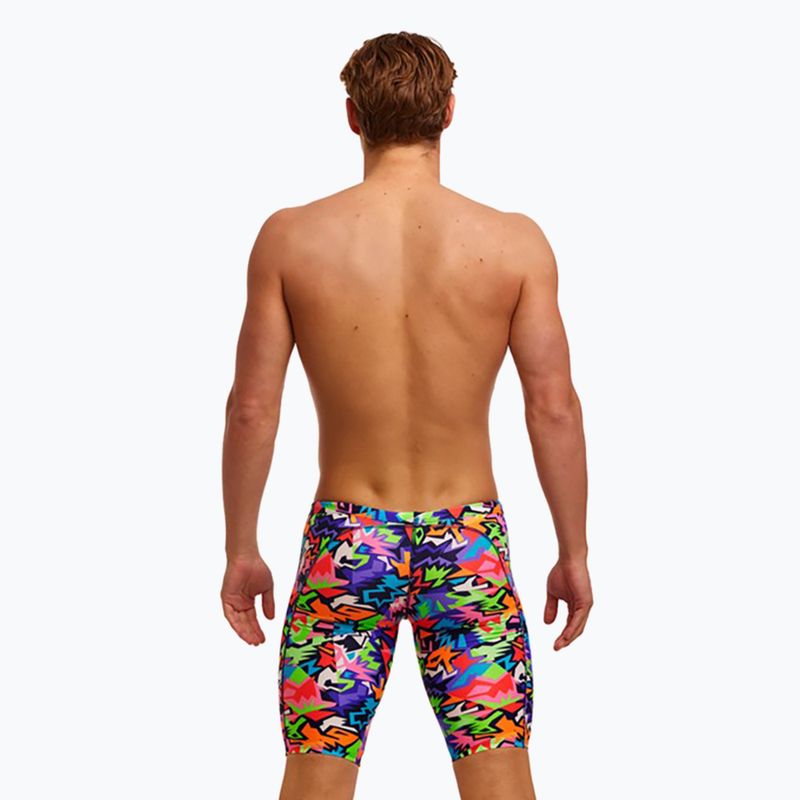 Férfi úszódzsemmer Funky Trunks Edzés éles szélei 5