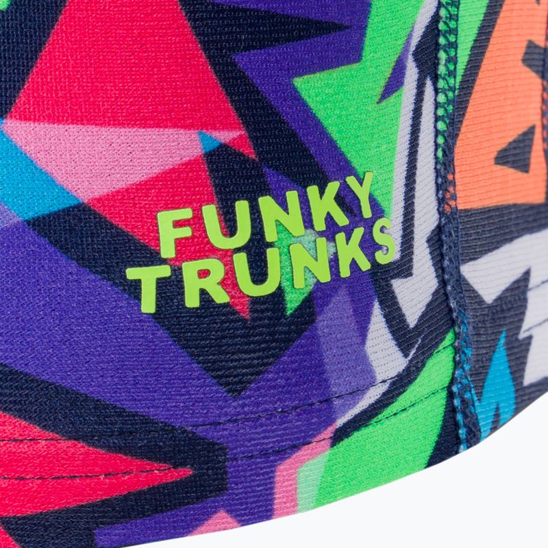 Férfi úszódzsemmer Funky Trunks Edzés éles szélei 3