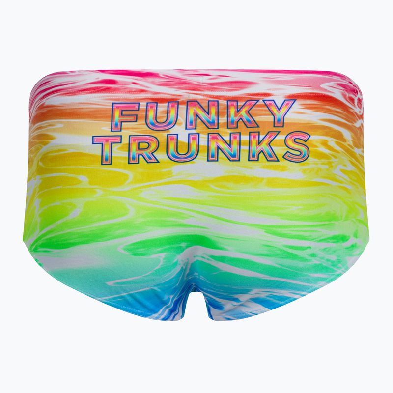 Férfi Funky Trunks Sidewinder úszó boxeralsó Lake Acid 2