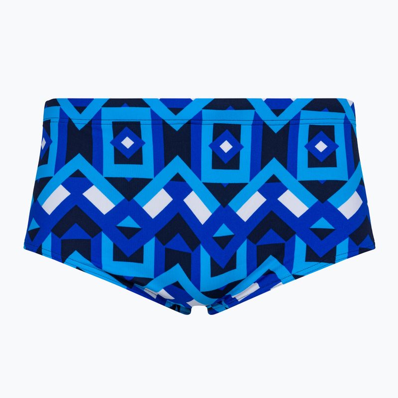 Férfi Funky Trunks Sidewinder úszó boxeralsó geo a geo