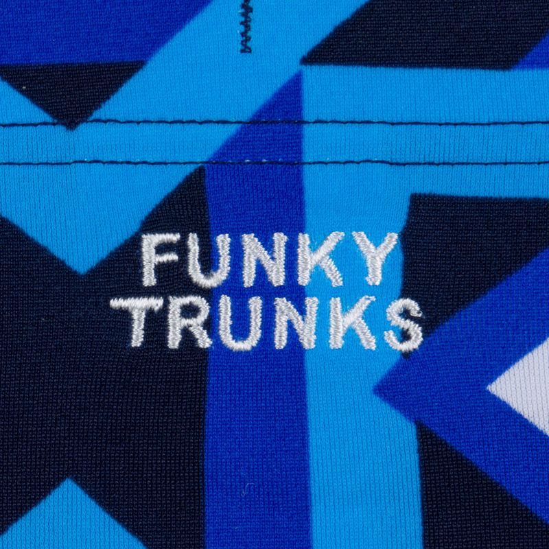 Férfi Funky Trunks Sidewinder úszó boxeralsó geo a geo 3