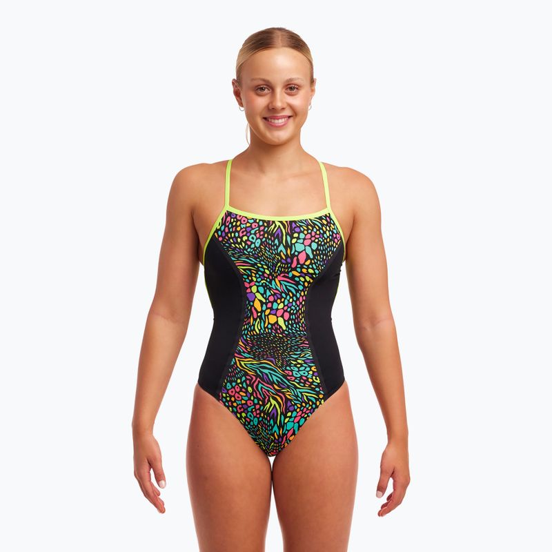 Funkita Bond Girl egyrészes egyrészes Spot Me fürdőruha nőknek 2