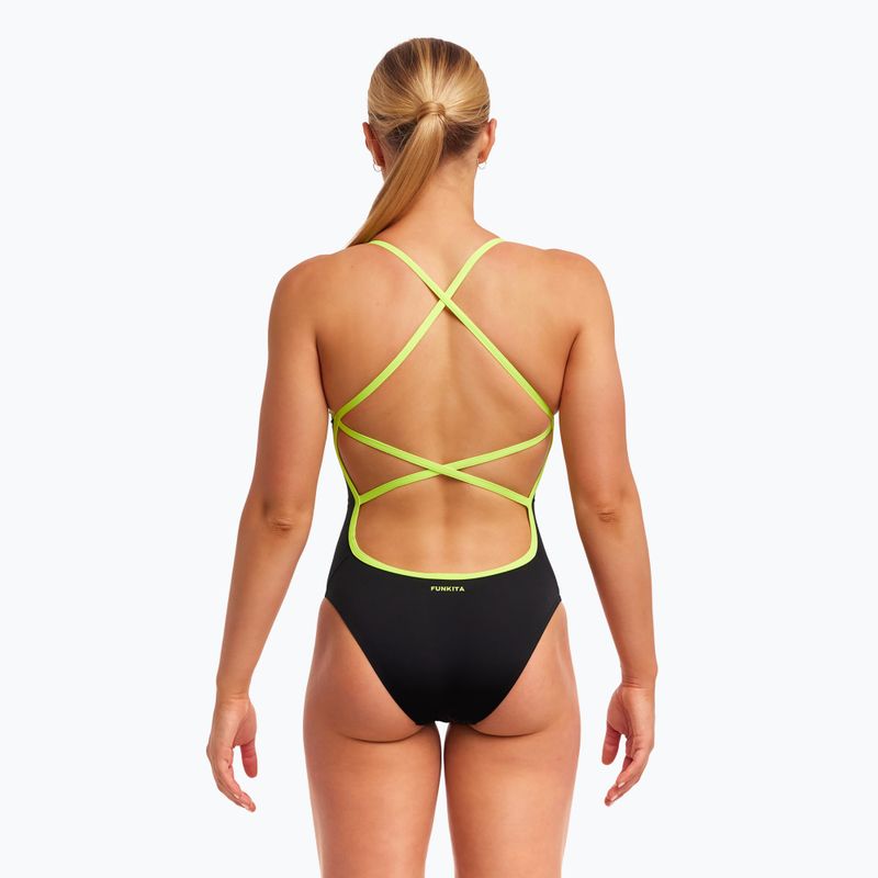 Funkita Bond Girl egyrészes egyrészes Spot Me fürdőruha nőknek 4
