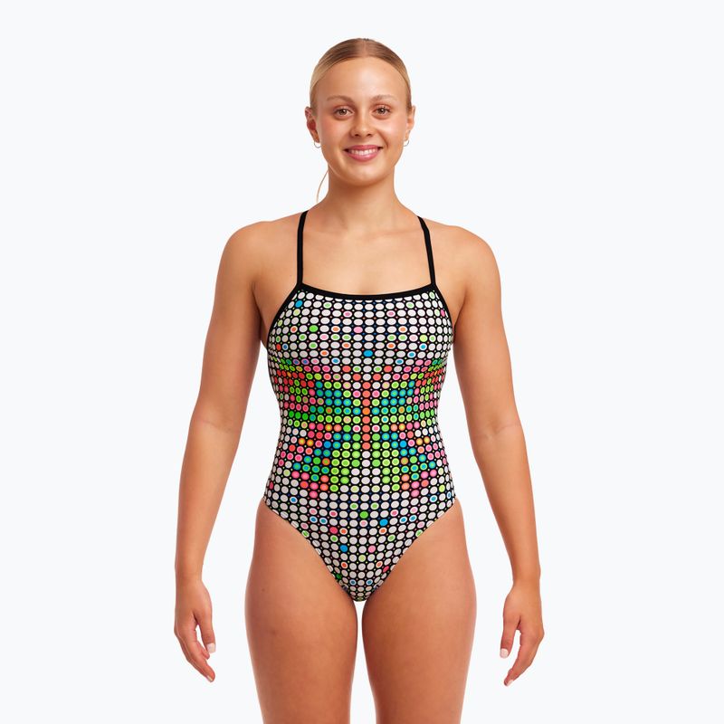 Funkita női egyrészes fürdőruha Strapped In One Piece snow flyer 2