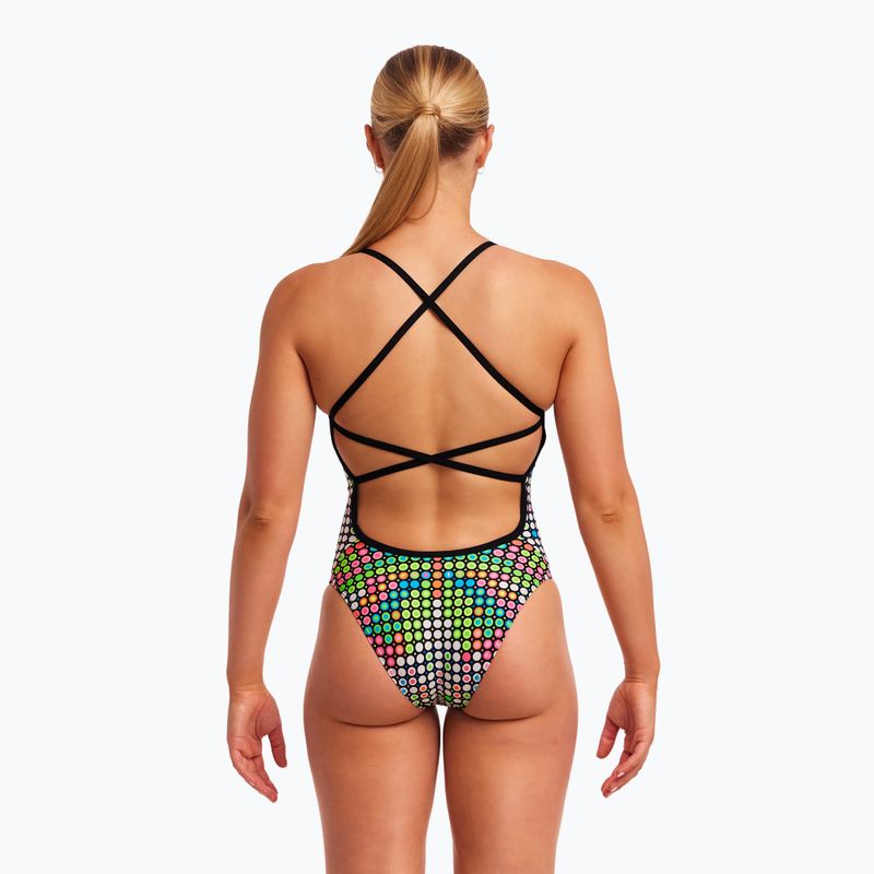 Funkita női egyrészes fürdőruha Strapped In One Piece snow flyer 4