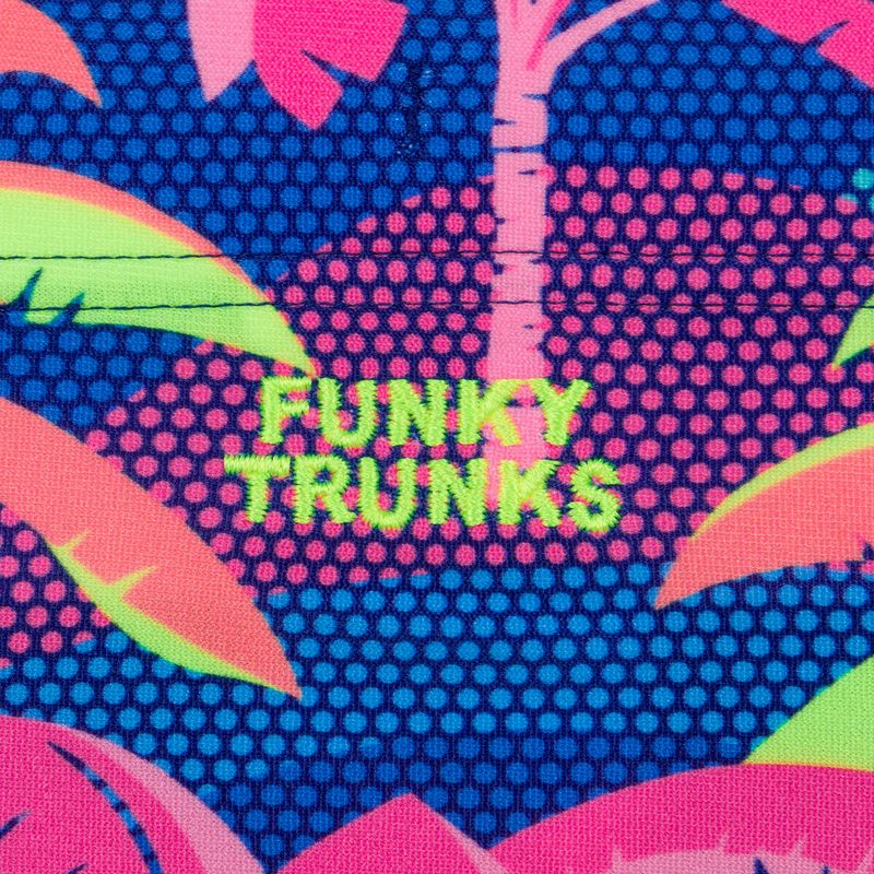 Férfi úszóbokszer Funky Trunks Sidewinder Trunks palm a lot 3