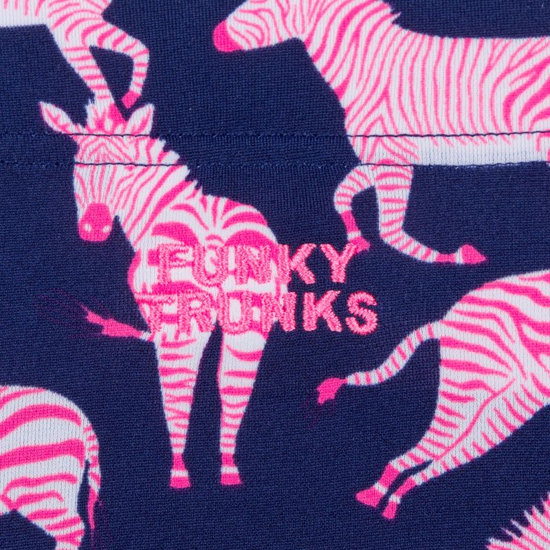 Férfi úszó boxeralsó Funky Trunks Klasszikus fürdőnadrág édes csíkok 3