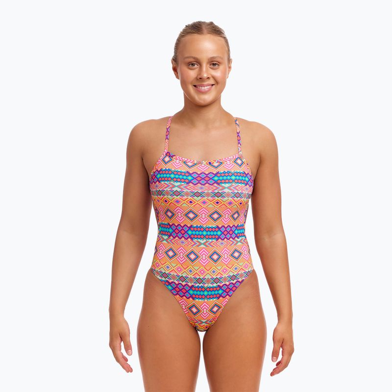 Funkita Twisted One Piece devil in detail női egyrészes fürdőruha 2