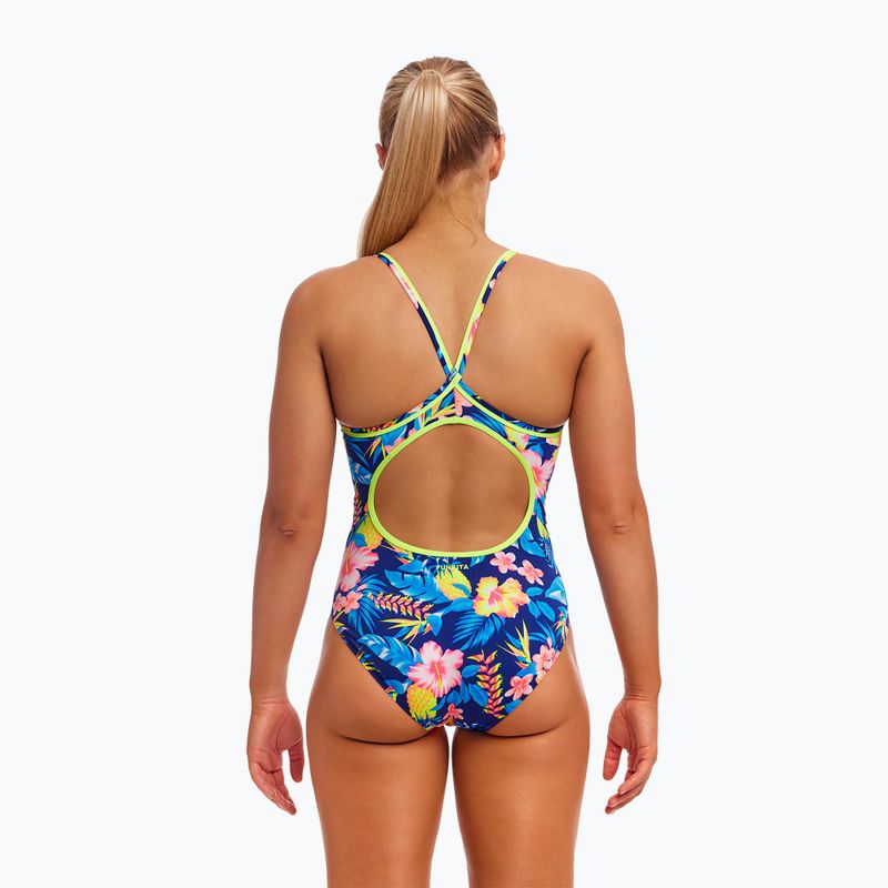 Funkita Diamond Back One Piece in bloom női egyrészes fürdőruha 3