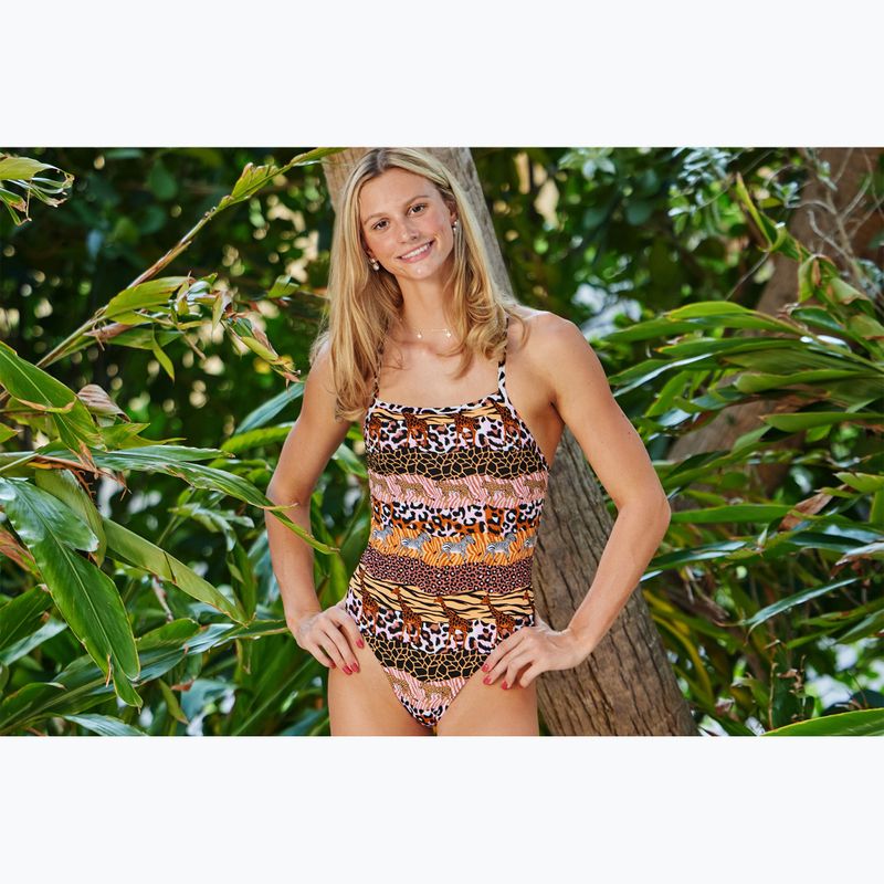 Funkita Tie Me Tight One Piece zoo life női egyrészes fürdőruha 6