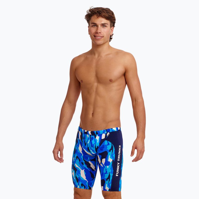 Férfi úszás jammers Funky Trunks edzés chaz michael 3