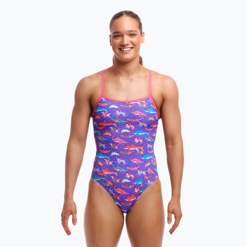 Női Funkita Single Strap One Piece egyrészes kutyus evezős fürdőruha 2