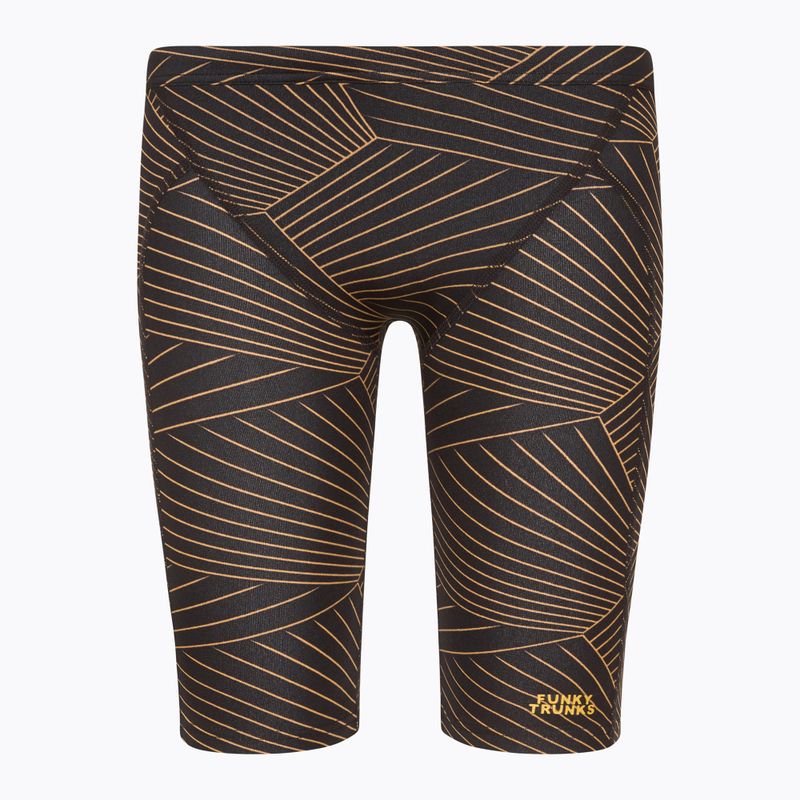 Gyermek úszás zavaró Funky Trunks edzés arany szövőszövő