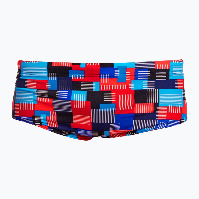 Férfi úszó boxeralsó Funky Trunks Sidewinder Trunks alaplap