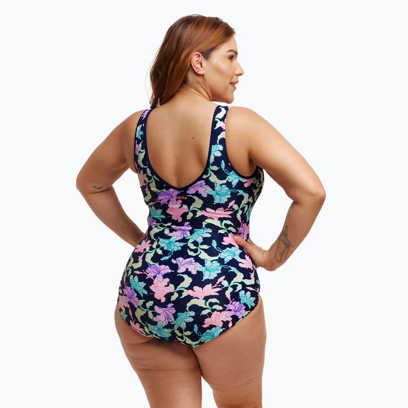 Női egyrészes fürdőruha Funkita Zip Front One Piece gyors áramlás 5