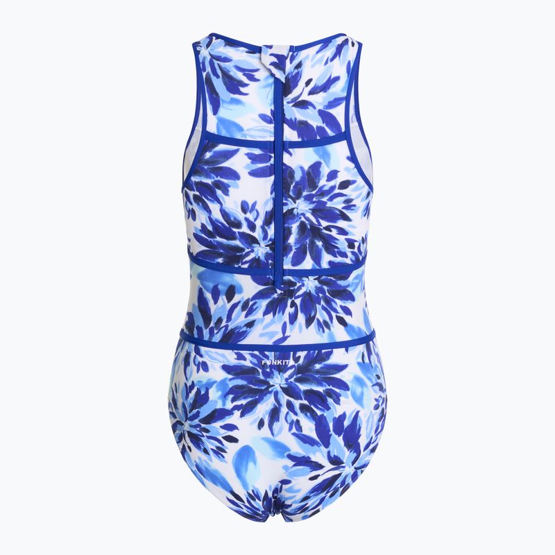Női egyrészes fürdőruha Funkita Hi Flyer One Piece blossom blue 2