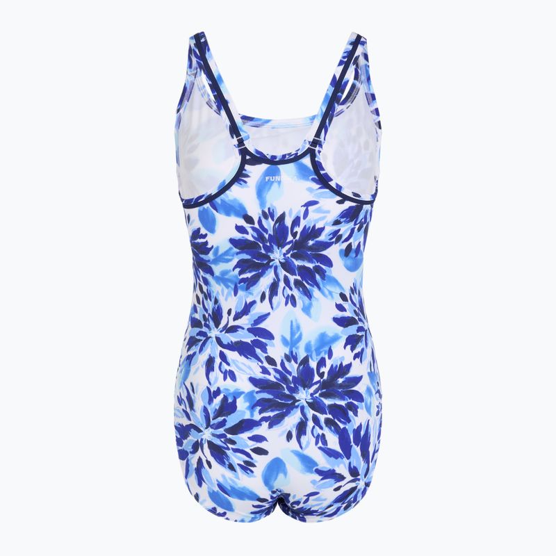 Női egyrészes fürdőruha Funkita Locked In Lucy One Piece blossom blue 2
