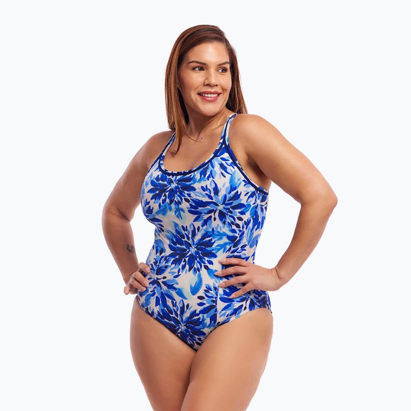Női egyrészes fürdőruha Funkita Locked In Lucy One Piece blossom blue 5