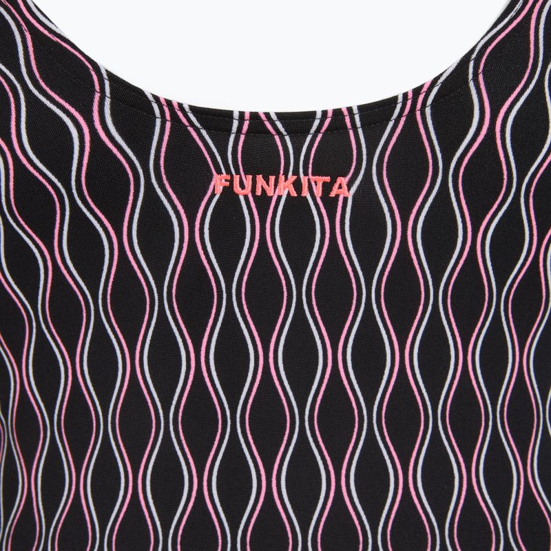 Női egyrészes fürdőruha Funkita Scoop Neck One Piece curvy queen 4