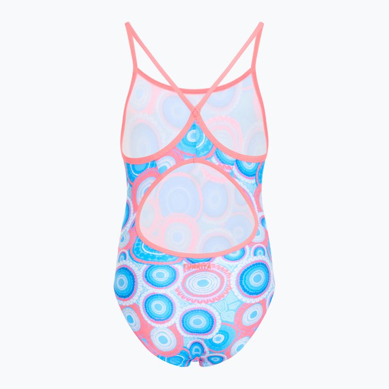Gyerek egyrészes fürdőruha Funkita Diamond Back One Piece bundjalung blue 2
