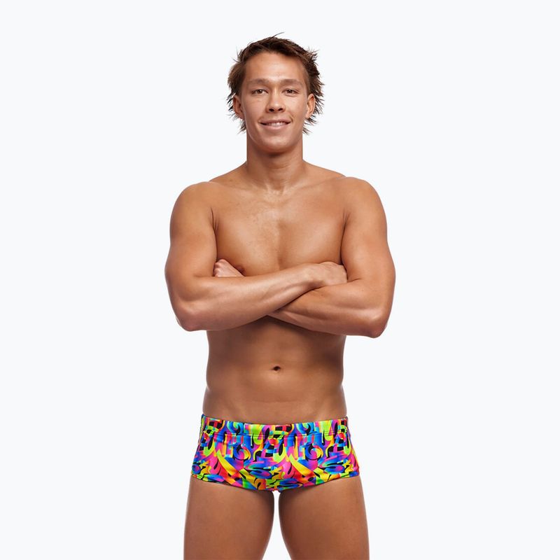 Férfi úszónadrág Funky Trunks Sidewinder Trunks colour funk