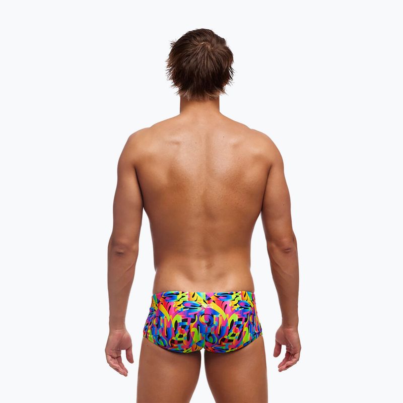 Férfi úszó boxeralsó Funky Trunks Sidewinder Trunks szín funk 2