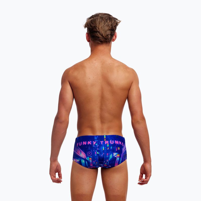 Gyermek úszónadrág Funky Trunks Sidewinder Trunks cyber city 2