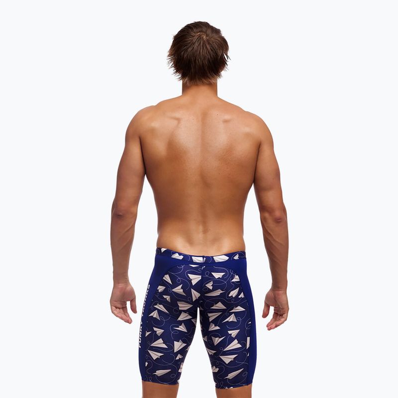 Férfi úszónadrág Funky Trunks Training Jammers paper plain 5
