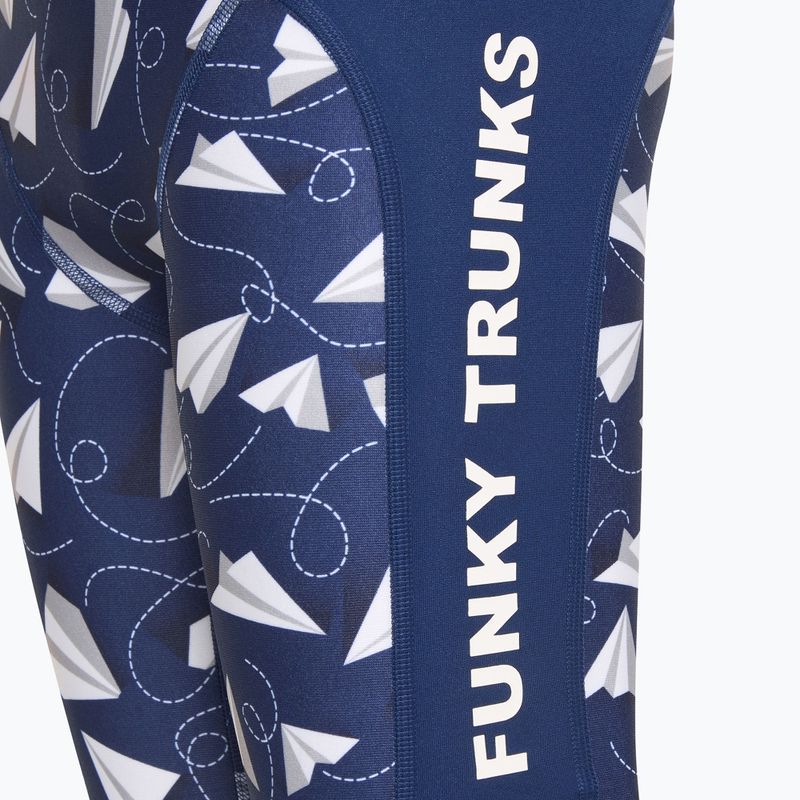Gyerek úszónadrág Funky Trunks Training paper plain 3