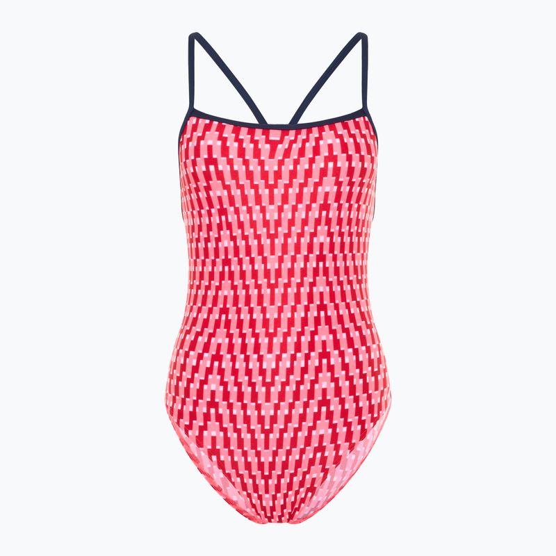 Női egyrészes fürdőruha Funkita Tie Me Tight One Piece red