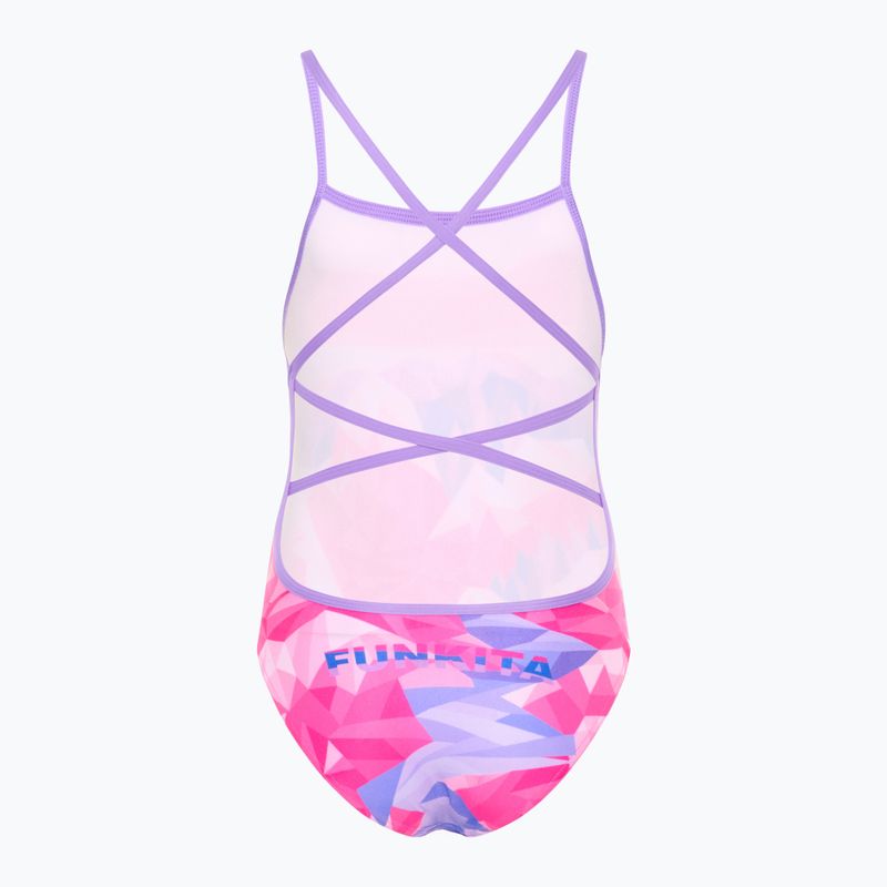 Gyerek egyrészes fürdőruha Funkita Strapped In One Piece rockie high 2